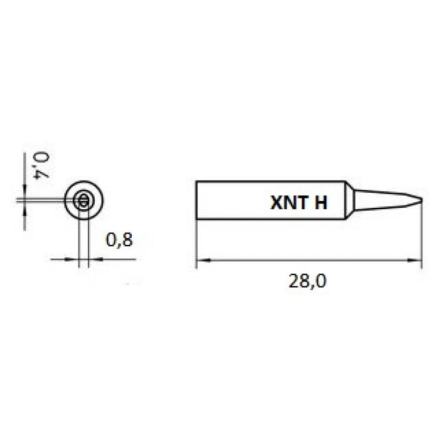 XNTH - Chisel tip XNTH - Chisel tip